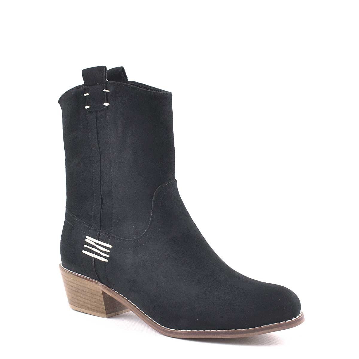 Lilah Siyah Kovboy Bot Çizme - 1