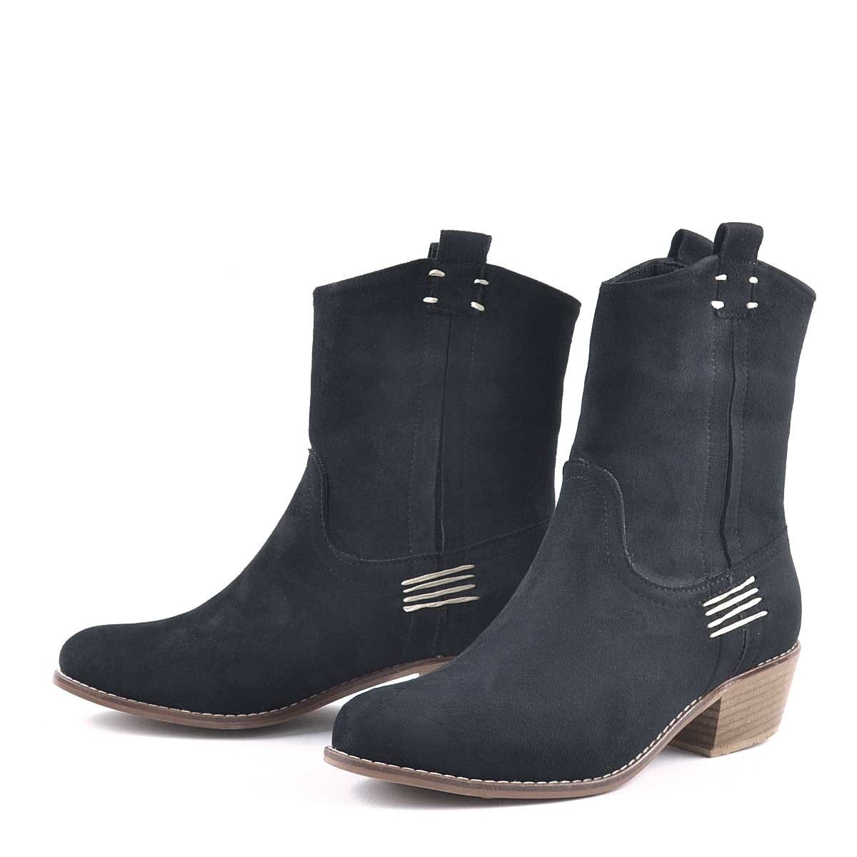 Lilah Siyah Kovboy Bot Çizme - 3