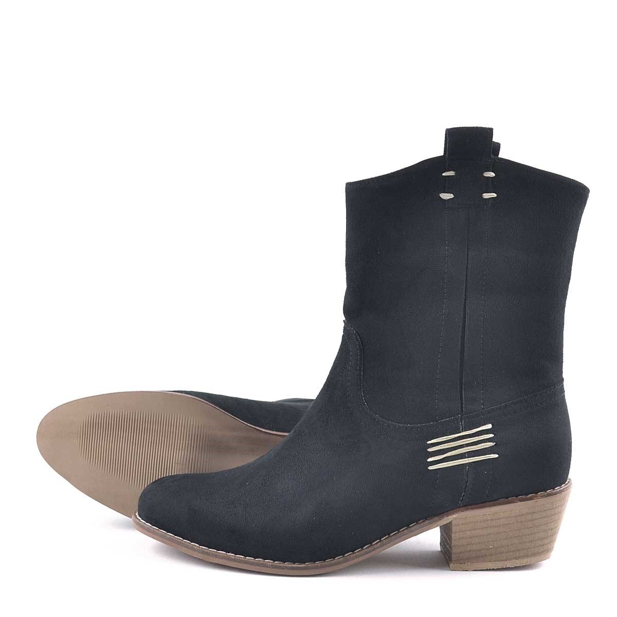 Lilah Siyah Kovboy Bot Çizme - 4