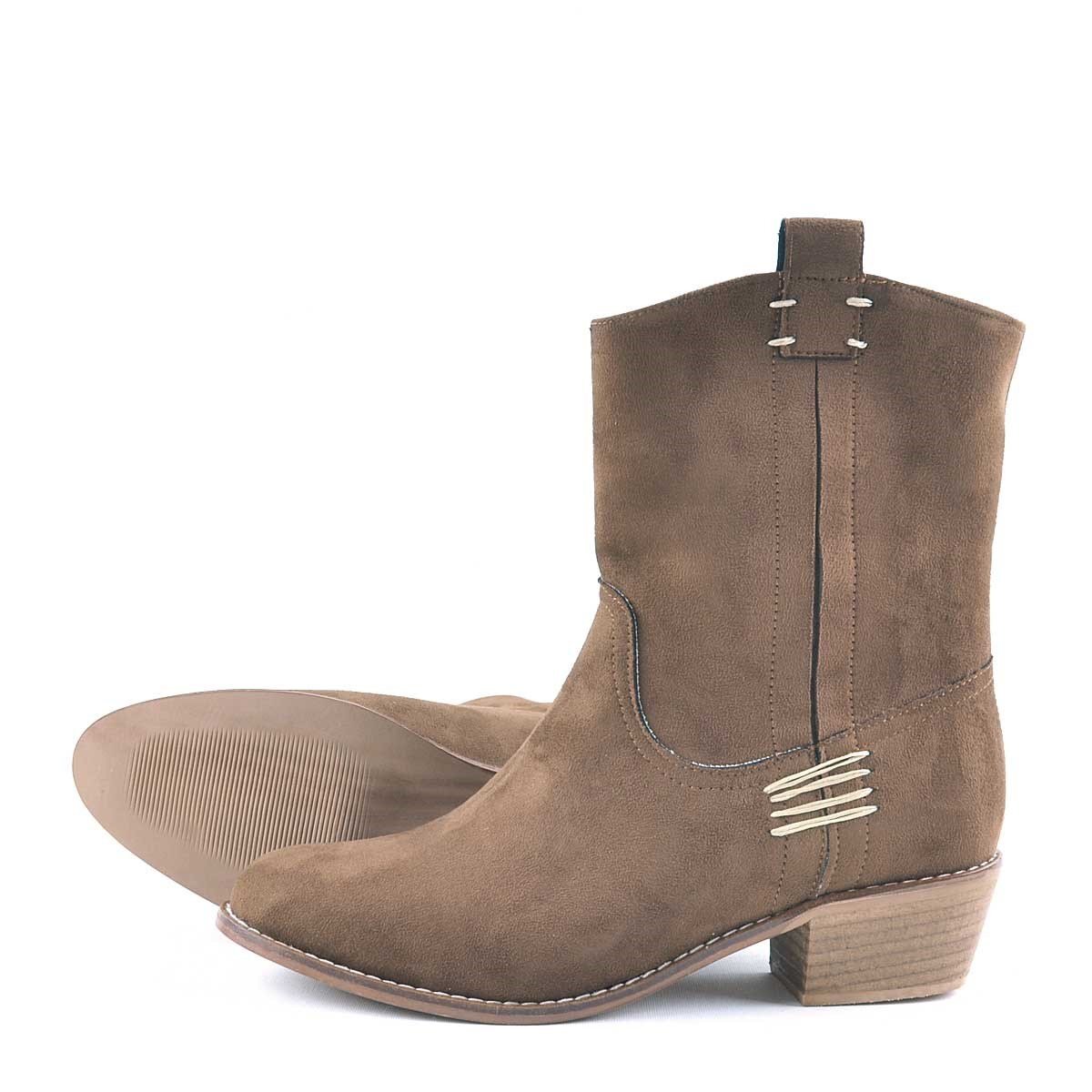 Lilah Taba Kovboy Kadın Bot Çizme - 4