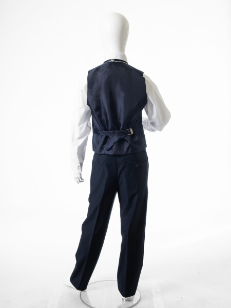 Erkek Çocuk Papiyonlu 4'lü Takım Elbise 1-13 Yaş 98 Lacivert - 2