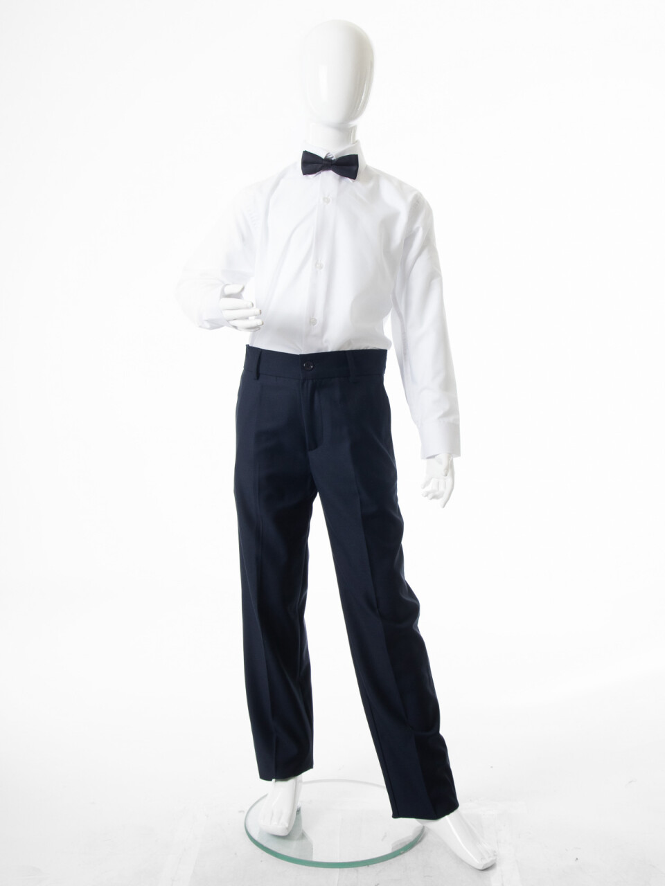 Erkek Çocuk Papiyonlu 4'lü Takım Elbise 1-13 Yaş 98 Lacivert - 11