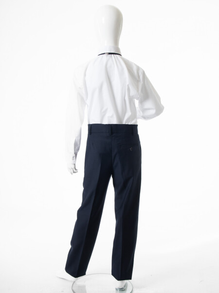 Erkek Çocuk Papiyonlu 4'lü Takım Elbise 1-13 Yaş 98 Lacivert - 12