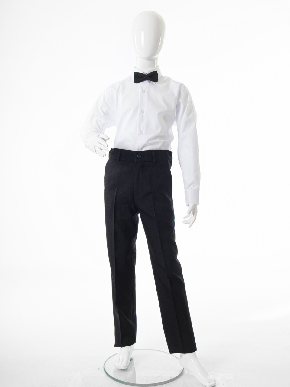 Erkek Çocuk Papiyonlu 4'lü Takım Elbise 1-13 Yaş 132 Siyah - 11