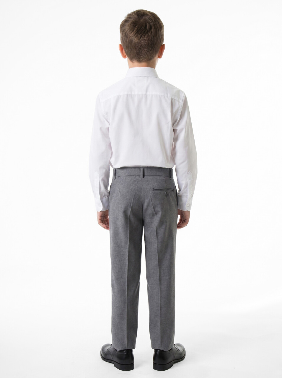 Erkek Çocuk Papiyonlu 4'lü Takım Elbise 1-13 Yaş 96 Gri - 7