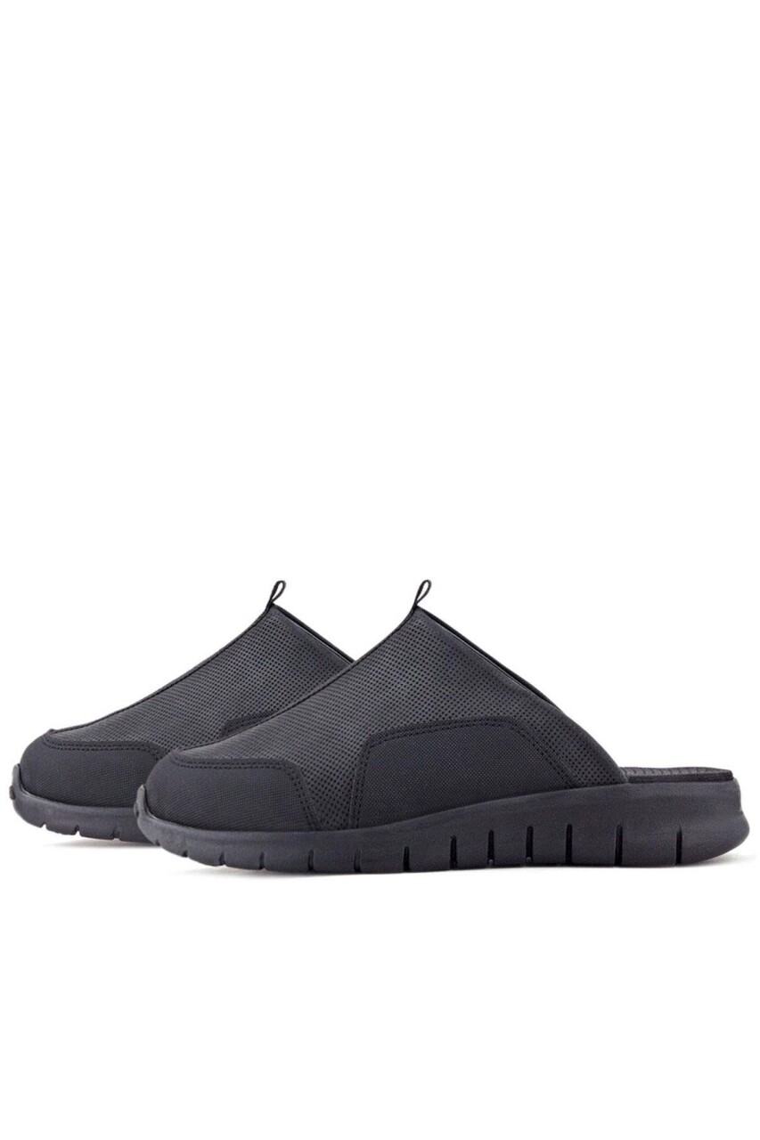 Heep Medikal Hakiki Deri Siyah Comfort Spor Terlik - 35