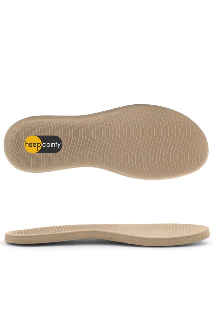 Kum Rengi Eva Ayakkabı Küçültme Tabanlığı - 1