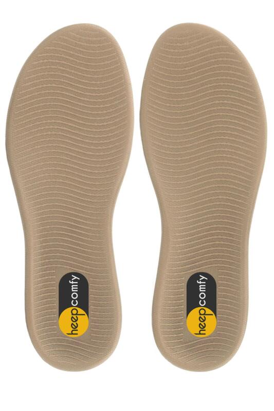 Kum Rengi Eva Ayakkabı Küçültme Tabanlığı - 2