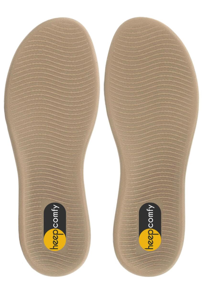 Kum Rengi Eva Ayakkabı Küçültme Tabanlığı - 2