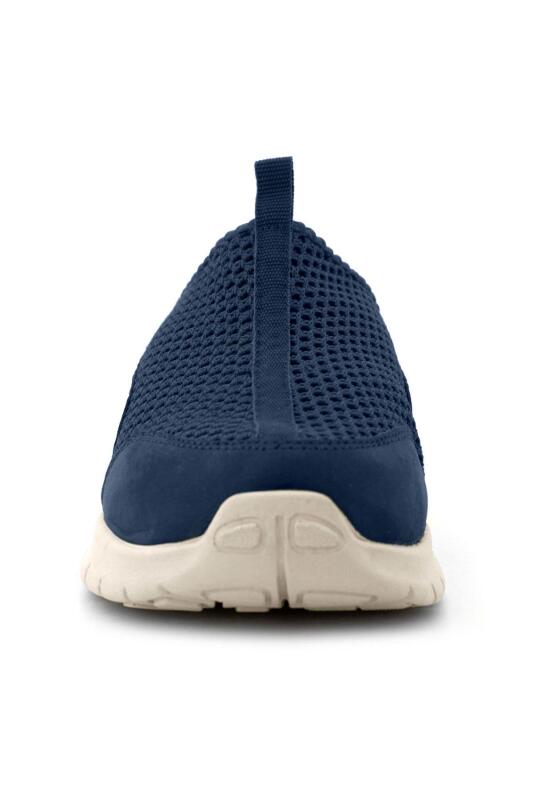 Heep Medikal Lacivert Krem Tabanlı Comfort Spor Terlik - 4