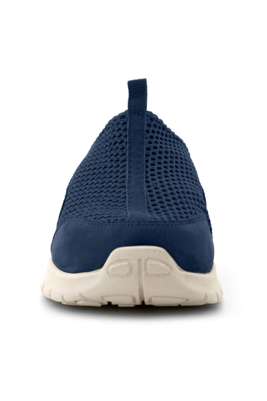 Heep Medikal Lacivert Krem Tabanlı Comfort Spor Terlik - 4