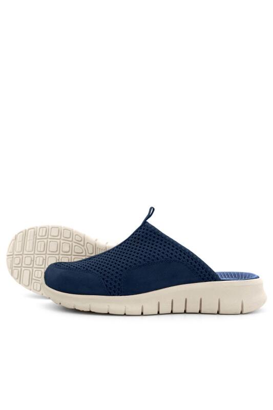 Heep Medikal Lacivert Krem Tabanlı Comfort Spor Terlik - 7