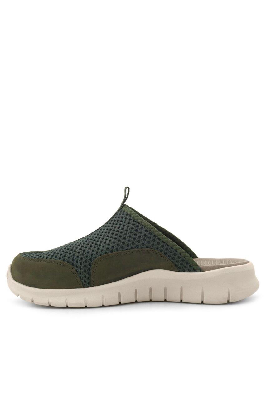 Heep Medikal Haki Yeşil Krem Tabanlı Comfort Spor Terlik - 5