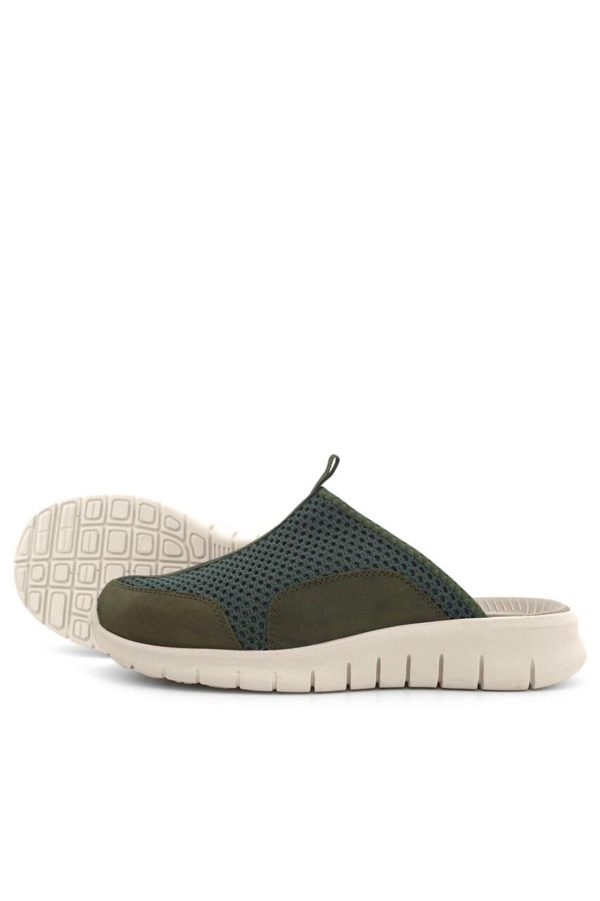 Heep Medikal Haki Yeşil Krem Tabanlı Comfort Spor Terlik - 7