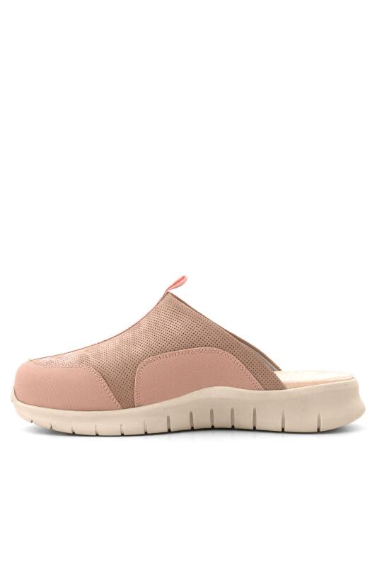 Heep Medikal Hakiki Deri Pudra Comfort Krem Tabanlı Spor Terlik - 5