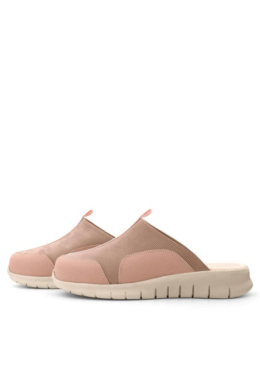 Heep Medikal Hakiki Deri Pudra Comfort Krem Tabanlı Spor Terlik - 6