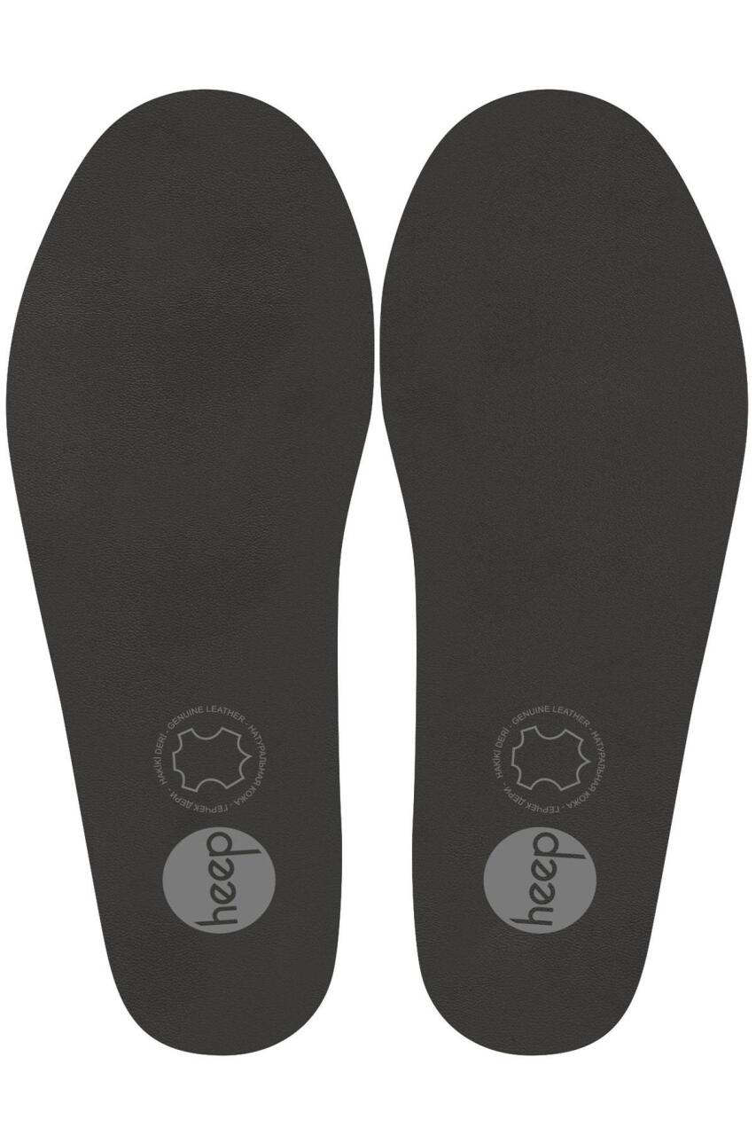 نعل داخلي من الجلد الطبيعي باللون الرمادي التشريحي للأطفال بمقاسات من 23 إلى 33 - 2