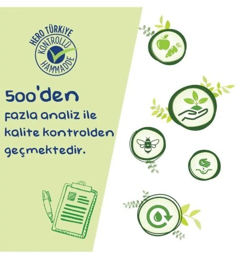 Hero Baby Organik Erik Püresi Kavanoz Mama 120 Gr - 3