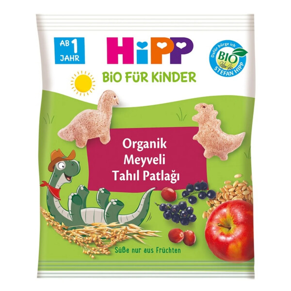 Hipp Organik Meyveli Tahıl Patlağı 30 Gr - Hipp