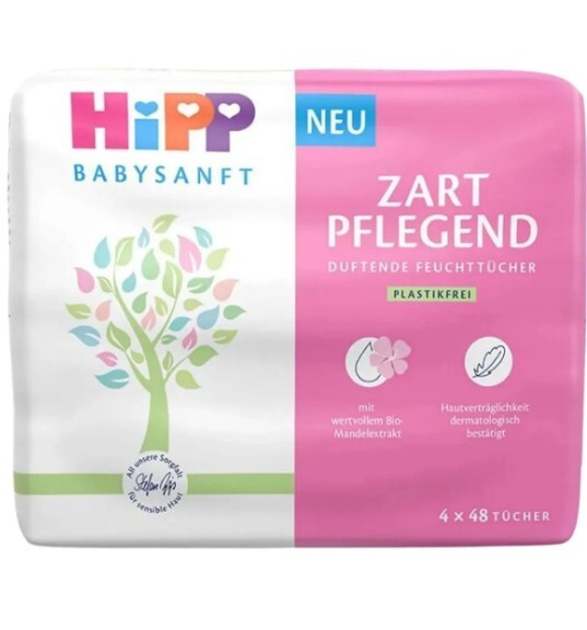 Hipp Temizlik ve Bakım Mendil 48x4 192 Yaprak - 1