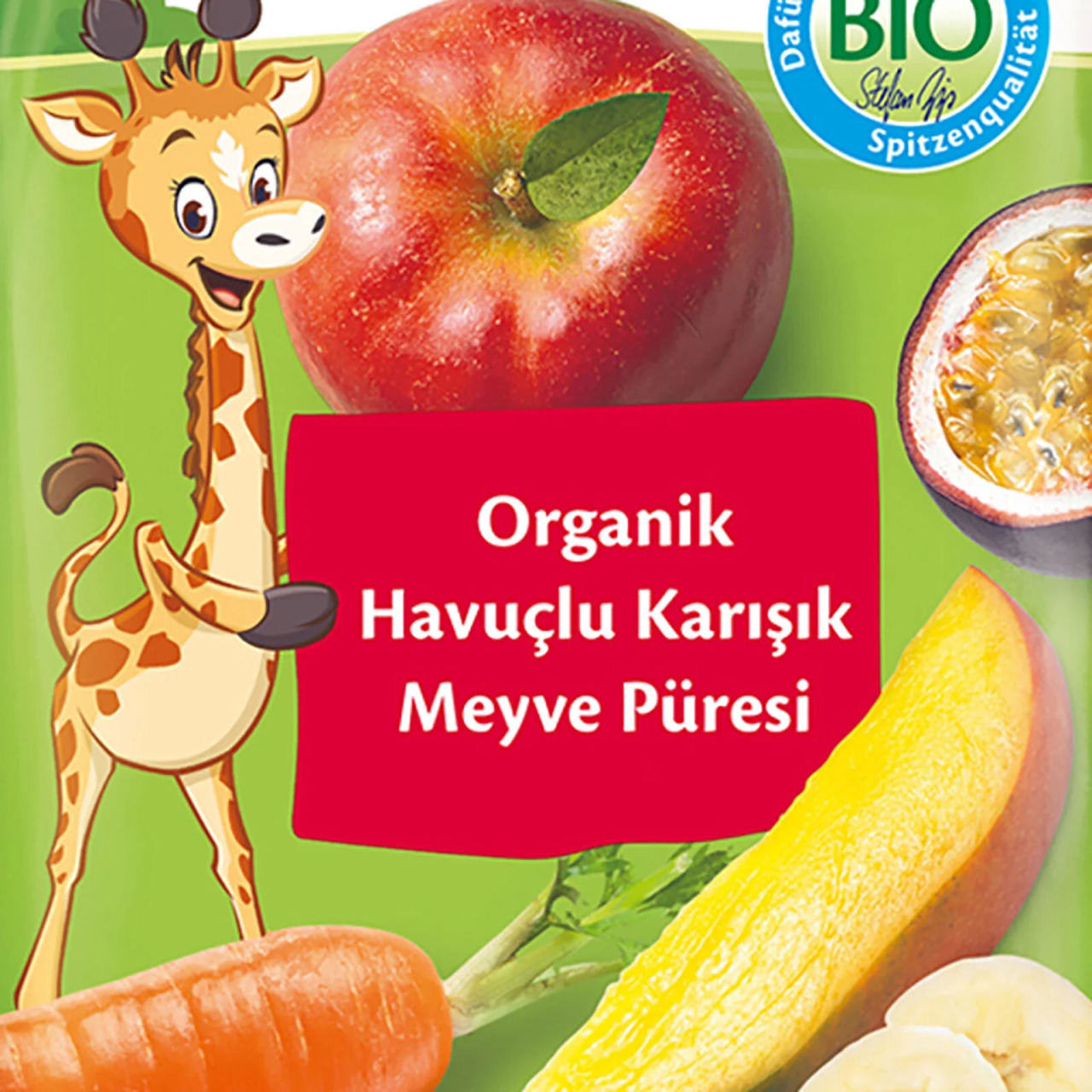 Hipp Organik Havuçlu Karışık Meyve Püresi 100 Gr - 3