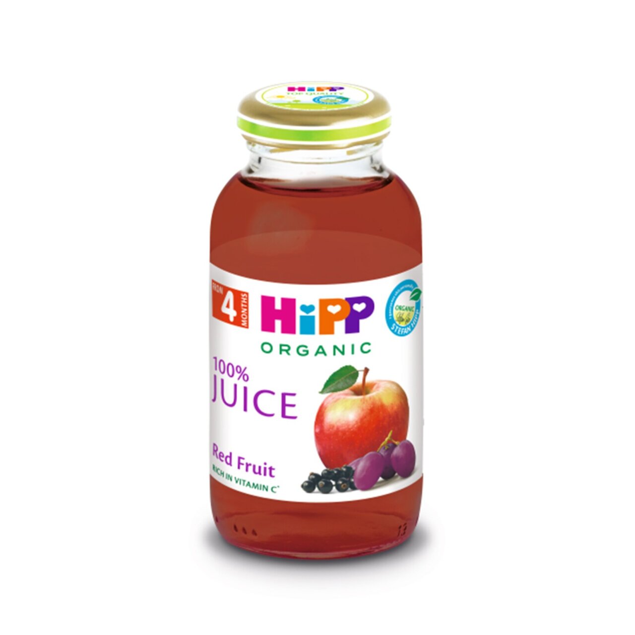 Hipp Organik Kırmızı Meyveli Elma Suyu 200 ml - 1