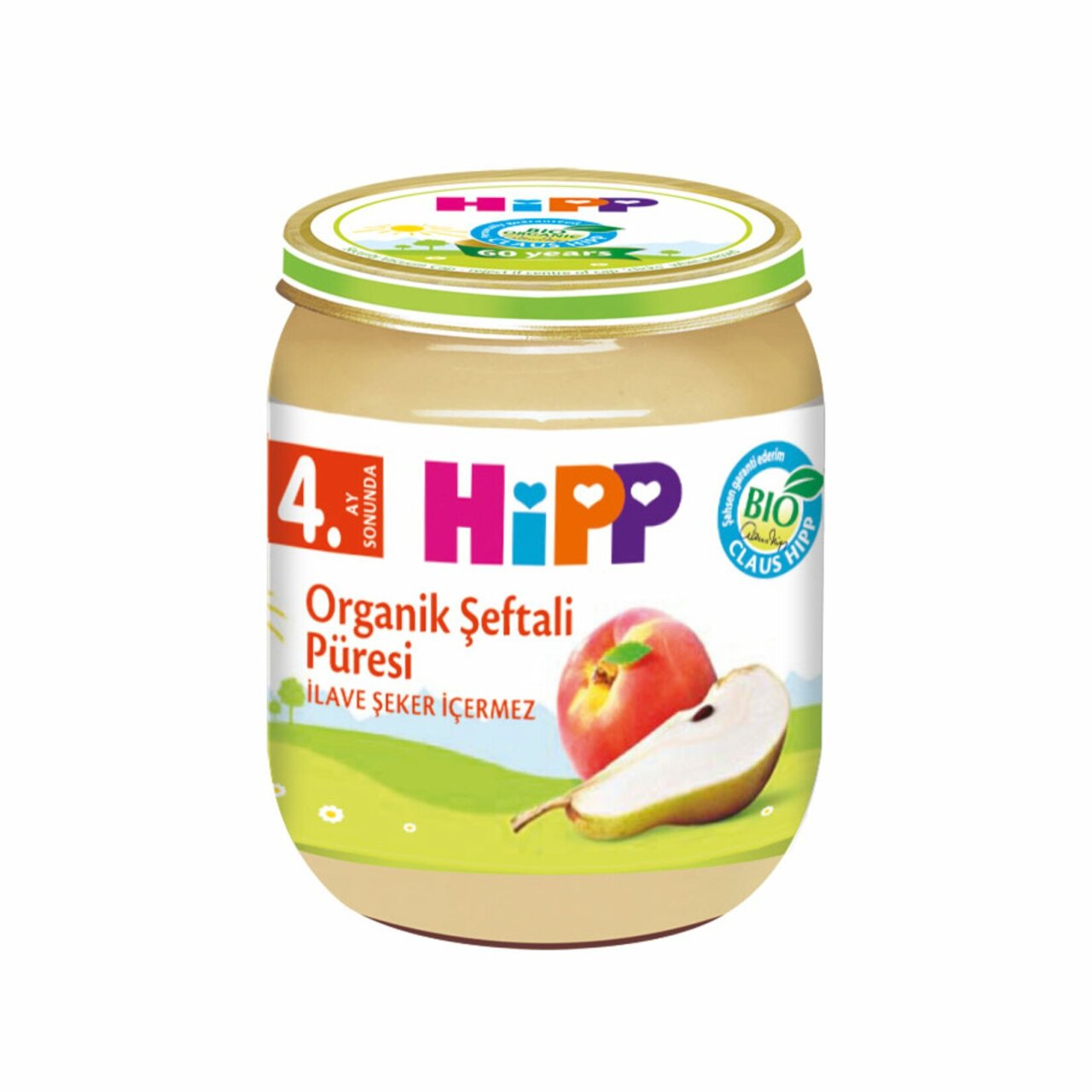 Hipp Organik Armut Şeftali Püresi 125 Gr - 1