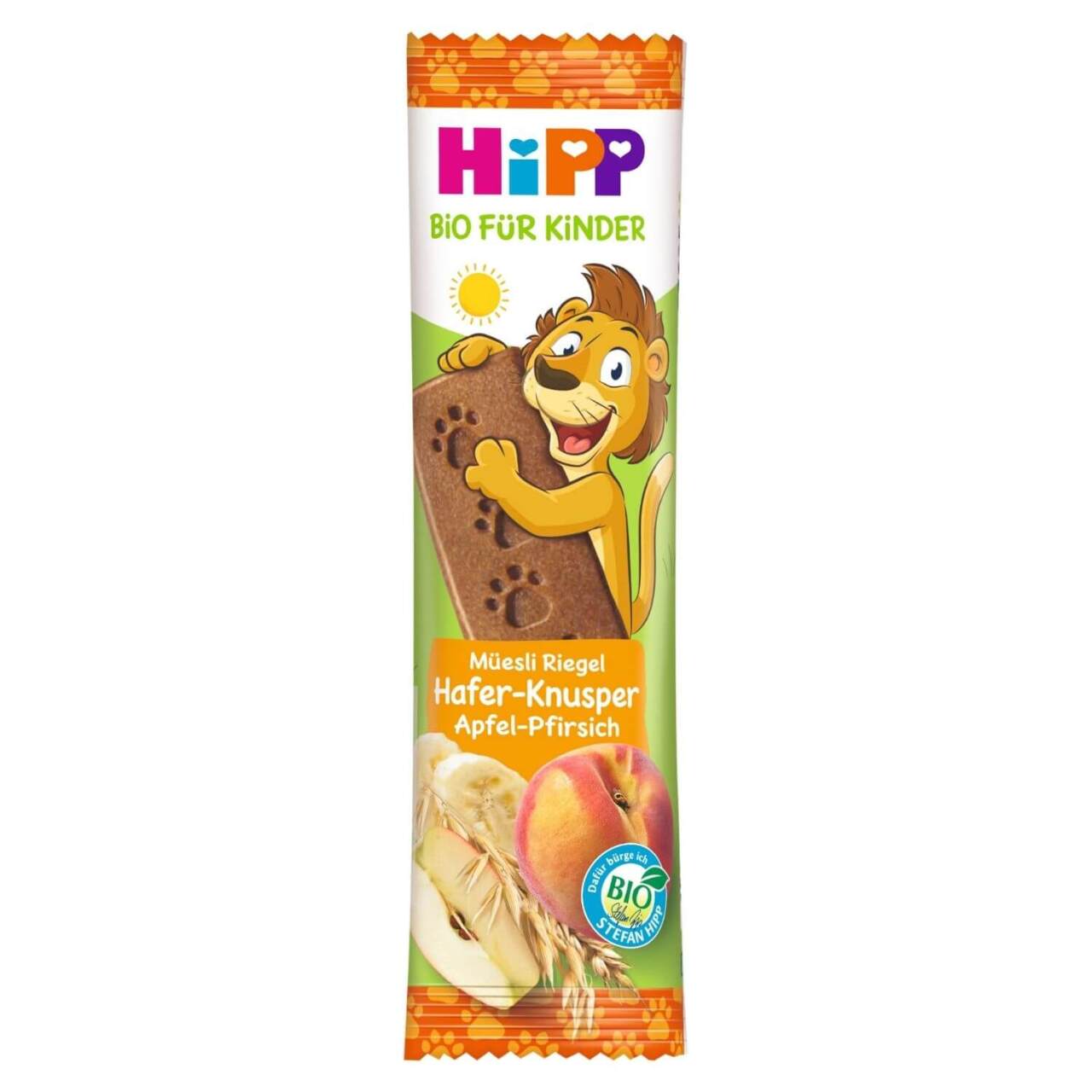 Hipp Organik Şeftali ve Elmalı Meyve Barı 20 Gr - 1