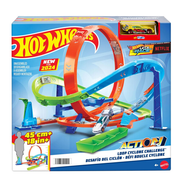 Hot Wheels Bumerang Çemberli Yarış Pisti HTK16 - Hot Wheels