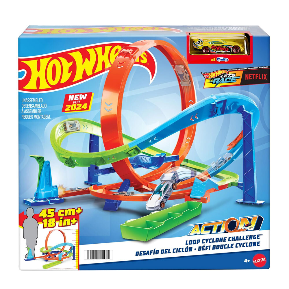Hot Wheels Bumerang Çemberli Yarış Pisti HTK16 - 1