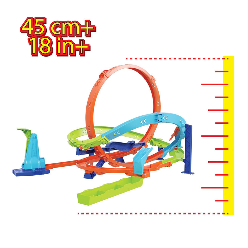 Hot Wheels Bumerang Çemberli Yarış Pisti HTK16 - 3