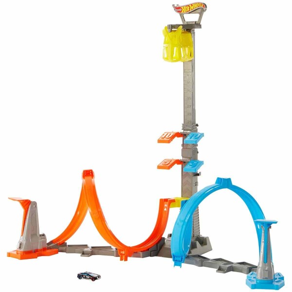 Hot Wheels Dikey Uçuş Heyacanı Yarış Seti GRW39 - 3