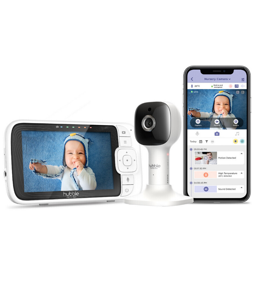 Hubble Nursery Pal Cloud Wifi 5 Dijital Bebek Kamerası HBL12 - 1