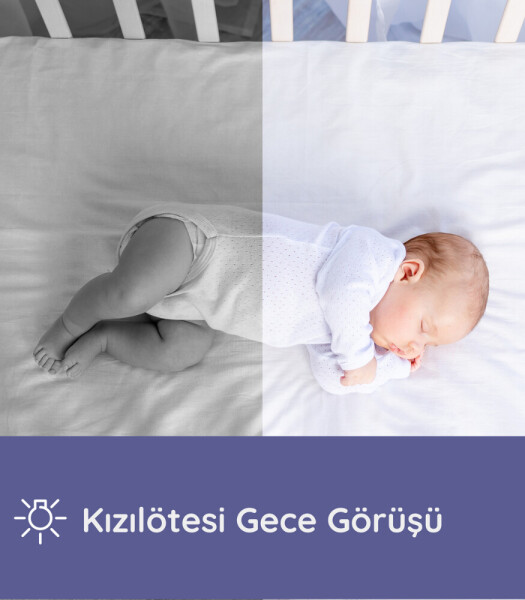 Hubble Nursery View Pro 5 Dijital Bebek Kamerası HBL11 - 5