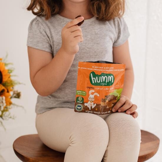 Humm Organik Havuçlu Tarçınlı Vegan Kek 30 Gr - 3