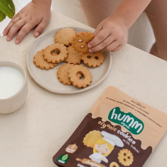 Humm Organik Tahinli ve Pekmezli Vegan Kurabiye 55 Gr - 3
