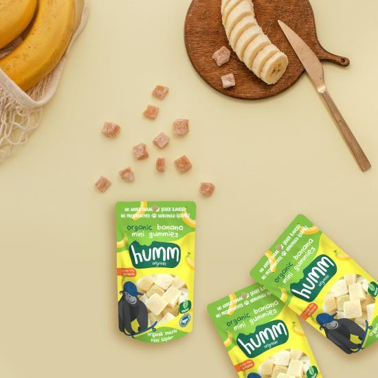 Humm Organik Muzlu Glutensiz Vegan Mini Küpler 30 Gr - 3