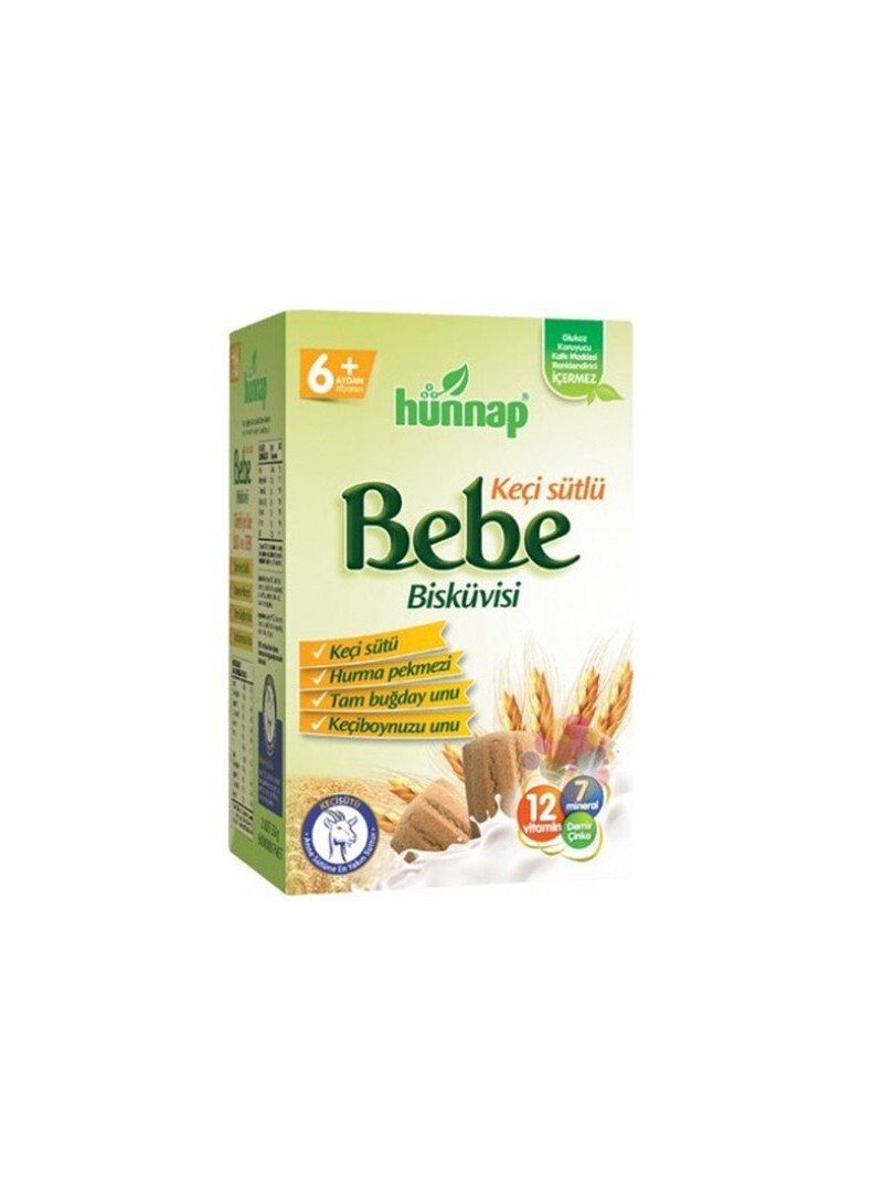 Hünnap Keçisütlü Vitaminli Bebe Bisküvisi 400 Gr - 2