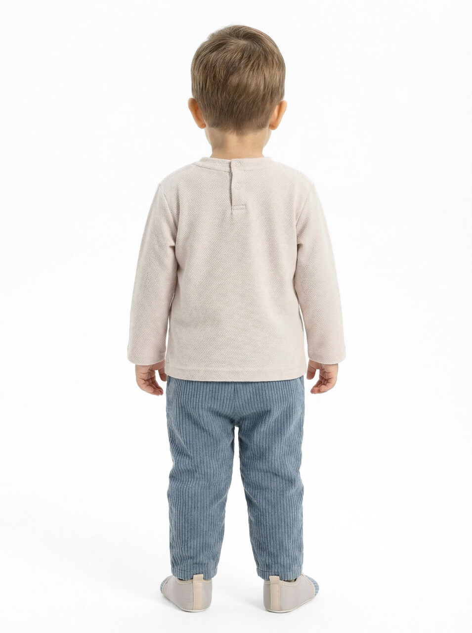 Erkek Çocuk 3'lu Alt Üst Takım 3-12 Ay 1515 Gri - 4