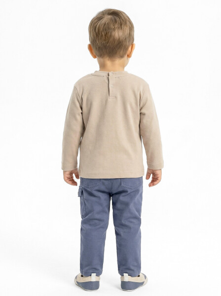 Erkek Çocuk 3'lu Alt Üst Takım 3-12 Ay 1518 Mavi - 6