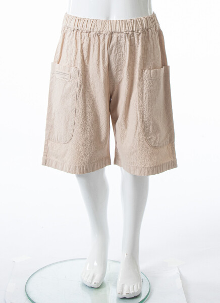 Erkek Çocuk Folarlı Yazlık 2'li Alt Üst Takım (Gömlek + Şort) 1-5 Yaş 6235 Mavi - 2