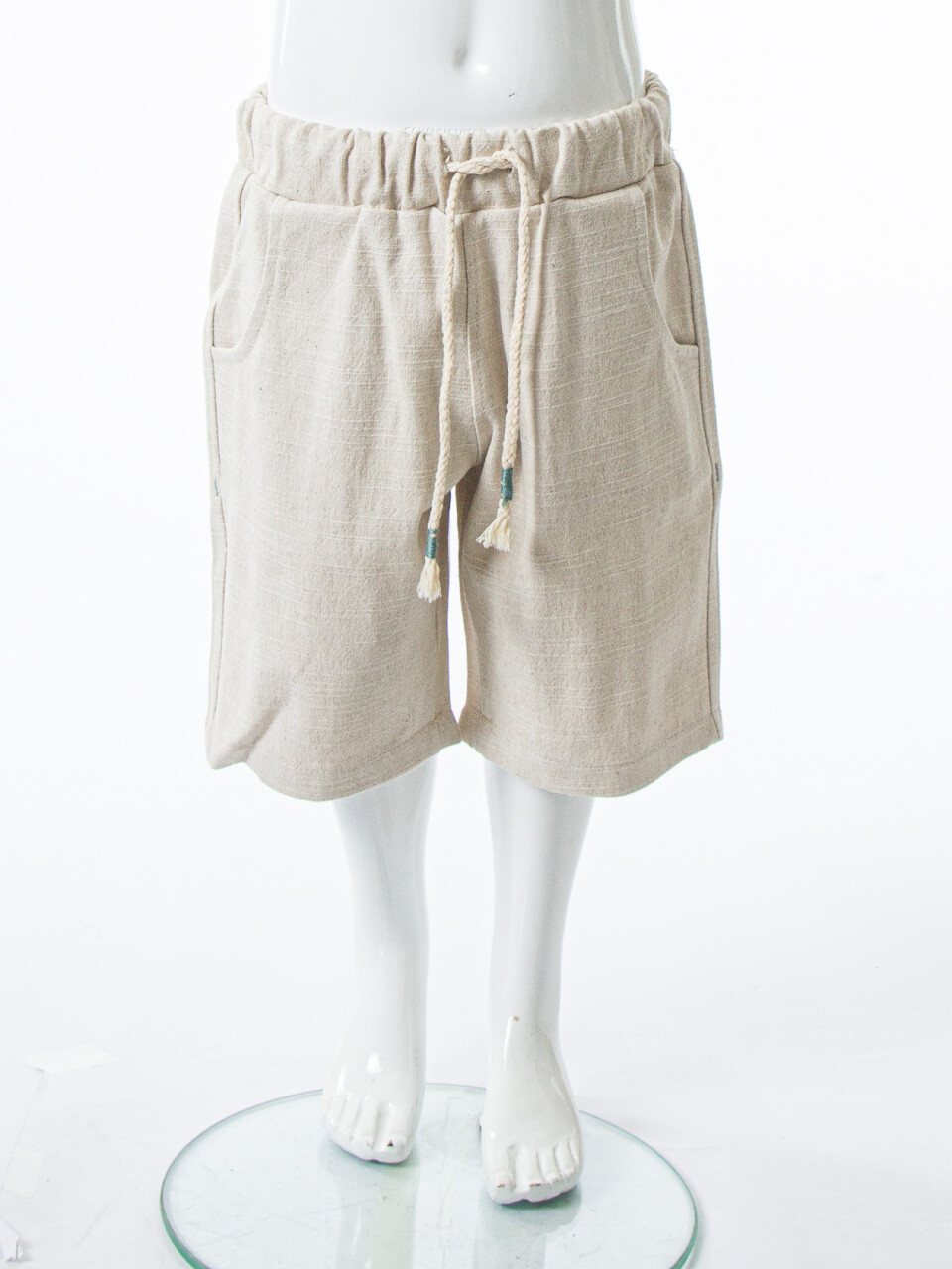 Erkek Çocuk Yazlık 2'li Alt Üst Takım (Tişort + Şort) 4-8 Yaş 6619 Haki - 7