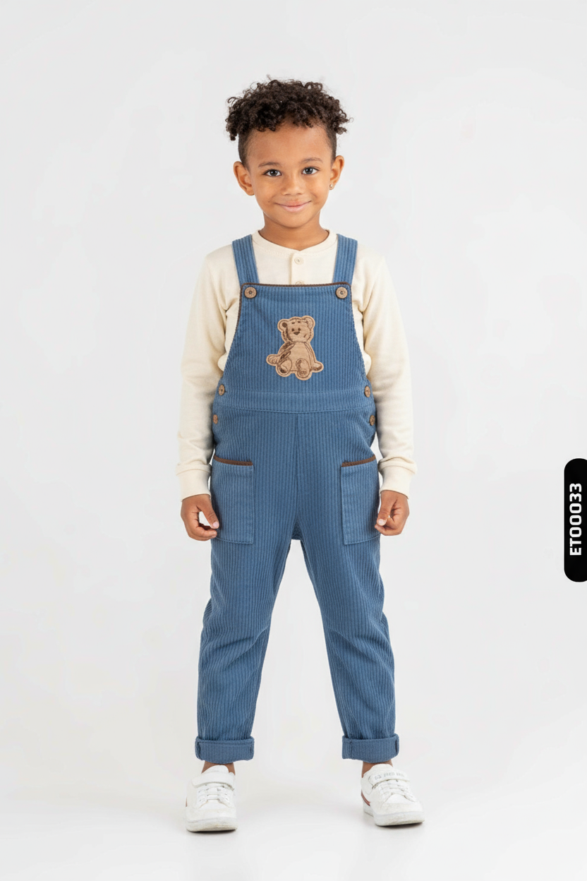 Erkek Çocuk Alt Üst Takım 3-12 Ay 8313 Kahve-Lacivert - 3