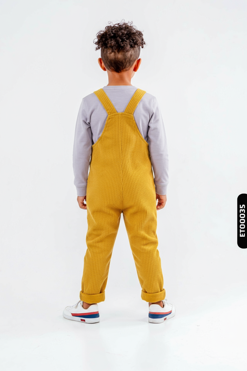 Erkek Çocuk Alt Üst Takım 3-12 Ay 8311 Beyaz - Hardal - 4