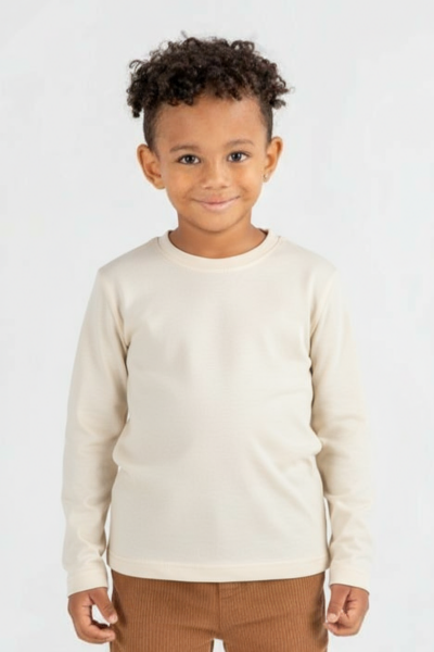 Erkek Çocuk Alt Üst Takım 3-12 Ay 8317 Kahverengi - Bej - 4