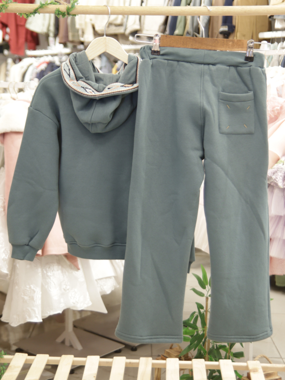 Erkek Çocuk Eşofman Takım 8-12 Yaş 7916 Mint - 4