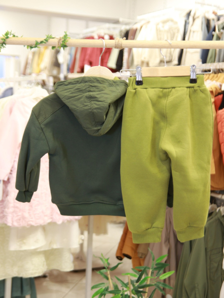 بدلة رياضية للأولاد من عمر 1 إلى 5 سنوات 7528 - 3