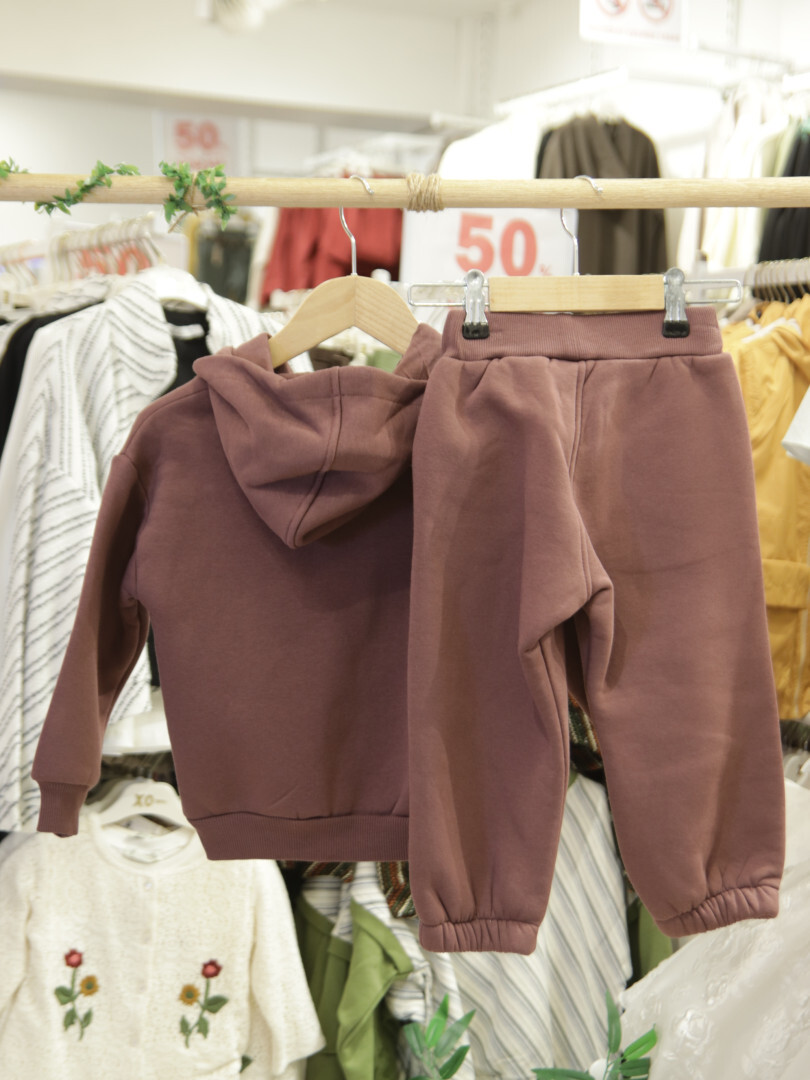 Erkek Çocuk Eşofman Takım 1-5 Yaş 7531 Bordo - 5