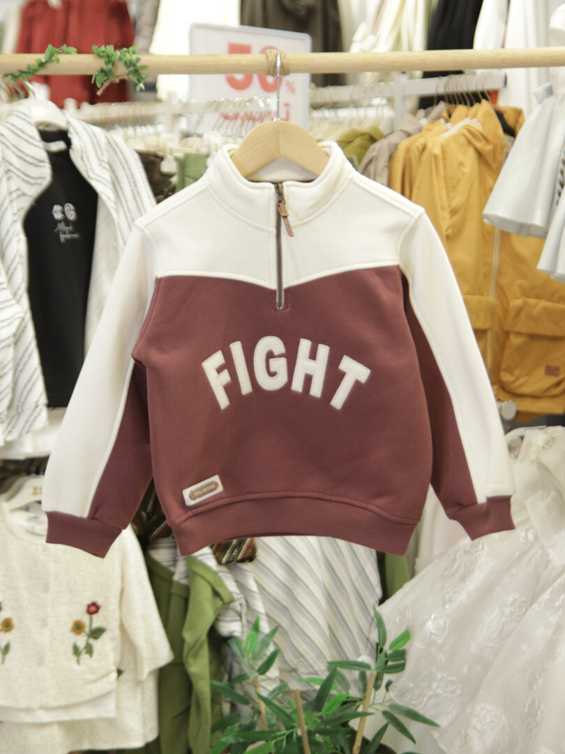 Erkek Çocuk Eşofman Takım 4-8 Yaş 7741 Bordo - 5