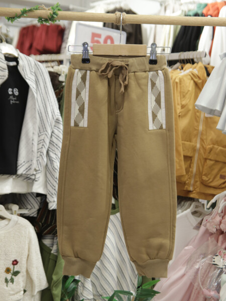 Erkek Çocuk Eşofman Takım 4-8 Yaş 7729 Camel - 8